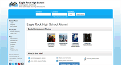 Desktop Screenshot of eaglerockhighschool.org
