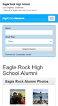 Mobile Screenshot of eaglerockhighschool.org